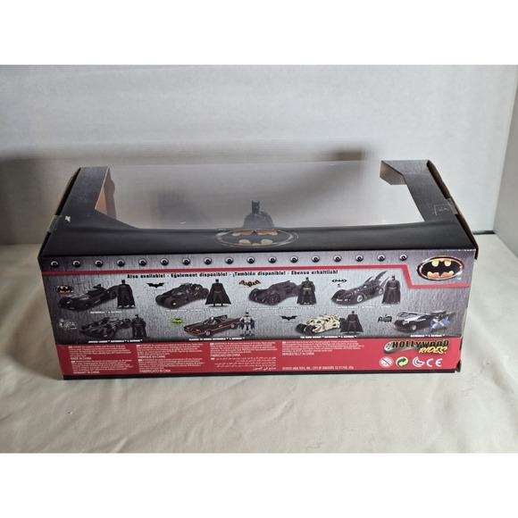 Batmobile and Batman Die Cast Action Figure Jada Collectible Vehicle Display DC - Picture 4 of 6